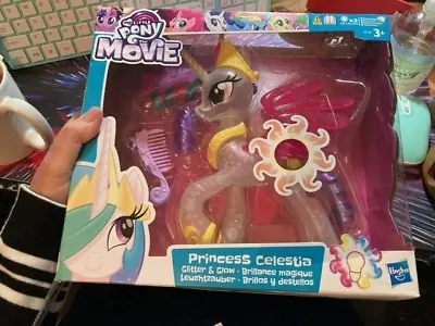 Buy My Little Pony The Movie Glitter And Glow Princess Celestia New Boxed • 22£