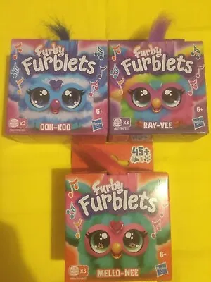 Buy Furby Furblets - 3 Brand New & Different Interactive Mini Furbies  - Freepost • 28.50£