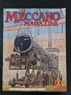 Buy Meccano Magazine #6 June 1930 Antique Toy Magazine Hornby • 2.57£