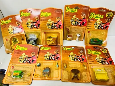 Buy The Littles Mattel Miniatures For Dolls Case Vintage 80s New!! • 16.03£