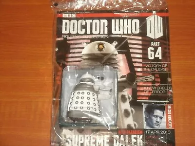 Buy NEW PARADIGM SUPREME DALEK Part #64 Eaglemoss BBC Doctor Who Figurine Collection • 19.99£