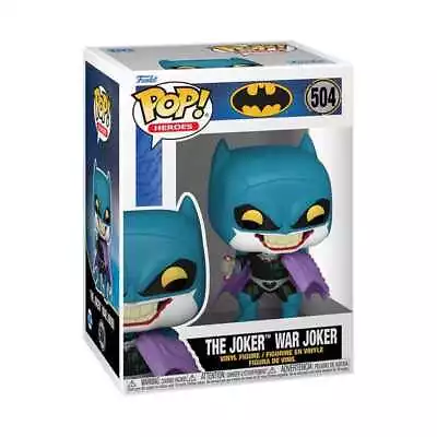 Buy PREORDER #504 The Joker War Joker DC Batman War Zone Zone Funko POP Genuine New • 24.99£