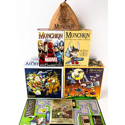 Buy SJG Board Games  Munchkin Collection #47 – 9 Base Games + 48 Expansions +  VG+ • 989.26£