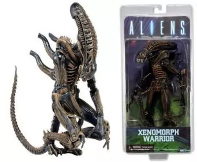 Buy NECA 7  Alien Action Figures Series 2 Xenomorph Warrior (Brown) Official • 39.45£