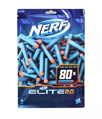 Buy Nerf Elite 2.0 80 Dart Refill Pack Nerf Gun Blasters Elite Darts - New & Sealed • 12.88£