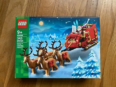 Buy IN STOCK LEGO 40499 Santa Sleigh BRAND NEW AND SEALED • 57.84£