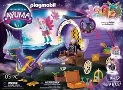 Buy Playmobil 71031 Ayuma Carriage Phoenix & Crystal Fairy  Bargain In Stock • 26.95£