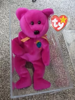 Buy Ty Beanie Baby Millennium The Bear - Mint Condition - Retired With Tags • 1.99£