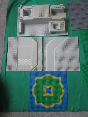 Buy Lego Base Plate Joblot Bundle - Raised And Island/road 4 Lego Base Plates • 29.99£