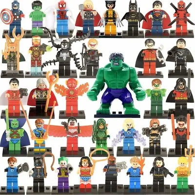 Buy Superhero Minifigures  MARVEL ... CHOOSE YOUR FIGURE  • 3.49£