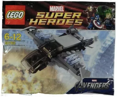 Buy LEGO Marvel Quinjet Polybag 30162 - Marvel Avengers Super Heroes - NEW  • 4.95£