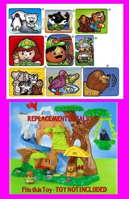 Buy NEW Fisher Price Little People ZOO TALKERS Replacement Stickers Decals Labels • 7.57£