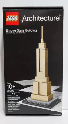 Buy LEGO ARCHITECTURE Empire State Building NY 21002 Retired Sealed Mint In Box • 94.71£