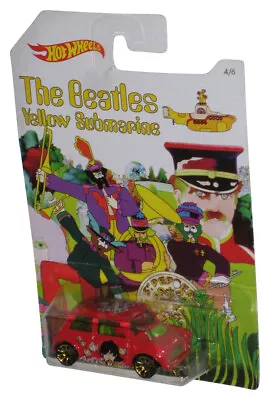 Buy Hot Wheels Beatles Yellow Submarine (2015) Red Morris Mini Toy Car 4/6 • 11.68£