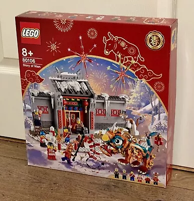 Buy LEGO Chinese New Year 80106 Story Of Nian - Brand New Sealed • 52.99£