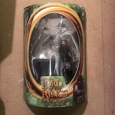 Buy 2004 Toybiz Lord Of The Rings Gimli Action Figure BNIB • 22£