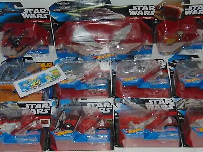 Buy Star Wars Hot Wheels Die-Cast Model Toy Starships Ships Vehicle's New & Sealed • 12.99£