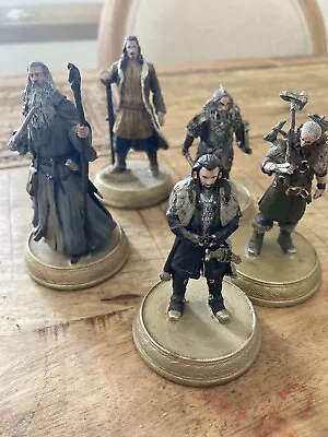 Buy HOBBIT Collection EAGLEMOSS Lord Of The Rings Lot - Thorin Gandalf Bard Oin • 46.46£