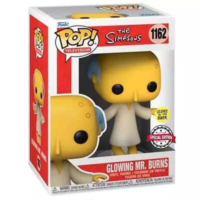 Buy Funko Pop! - Simpsons #1162 Glowing Mr. Burns GITD Special Exclusive Figure 9cm • 18.91£
