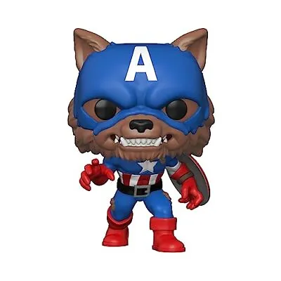 Buy Funko Pop! Marvel - Capwolf (Captain America) Vinyl Action Figure #882 • 11.99£