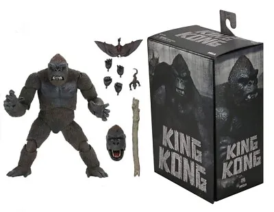 Buy NECA Ultimate King Kong (Skull Island) 7  Scale Action Figure +Postcard • 29.95£