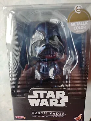 Buy Hot Toys Cosbaby  Star Wars Darth Vader Bobble-head (metallic Blue Version) • 13.99£