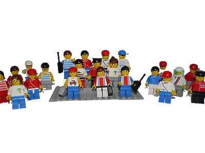 Buy 10 Lego® 12V TRAIN Railway Set Minifigures Passengers For Platform MINIFIG • 19.98£