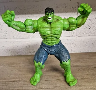 Buy Incredible Hulk 2008 Hasbro 11  Action Figure Smash & Stomp Talking Sound  • 19.99£