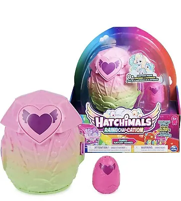 Buy Hatchimals CollEGGtibles Rainbowcation Family Hatchy Homes Girls Playset Age 5+ • 22.49£