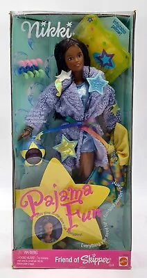 Buy 1999 Pajama Fun Nikki Barbie Doll / African American / Mattel 24993 / NrfB • 102.86£