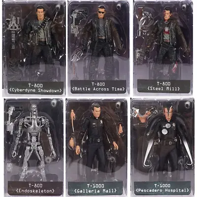 Buy NECA | Figurines Terminator 2 Endosquelette T-800 T-1000 Film Jugement Dernier  • 35.96£
