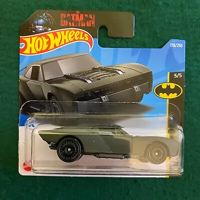 Buy Hot Wheels Batmobile Dc Comics 2022 Mint Short Card B • 3.99£