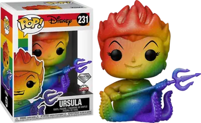 Buy Exclusive Brand New Funko POP! Disney Ursula Rainbow Figure • 32.78£