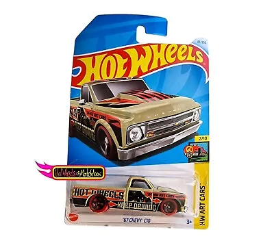 Buy Hot Wheels '67 CHEVY C10 HW ART CARS 2024 D CASE • 2.99£