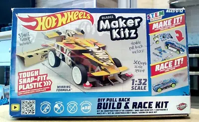 Buy Hot Wheels Bladez Maker Kitz - DIY Pull Back Build And Race Kit (2019) • 3.50£