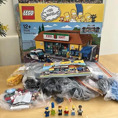Buy LEGO The Simpsons Kwik-E-Mart (71016) - With Box & Instructions • 260£