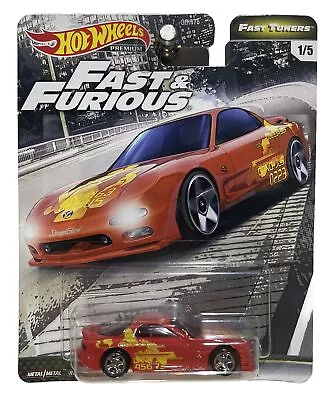 Buy Hot Wheels - Fast & Furious Fast Tuners Mazda Rx-7 FD #1 (Red) (Premium) • 17.99£