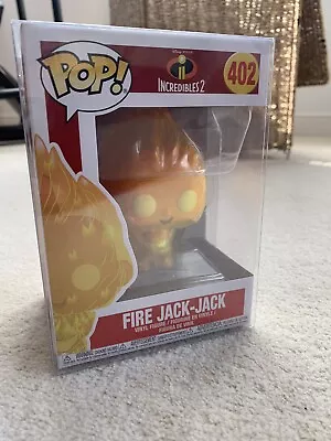 Buy Incredibles 2 Fire Jack-Jack #402 Funko Pop + Free Protector • 12£