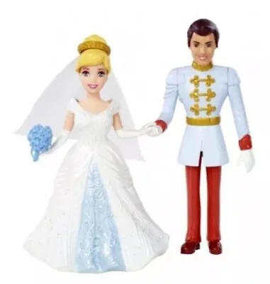 Buy Disney Princess Little Kingdom Masiclip Cinderella Fairytale Wedding Doll • 39.99£