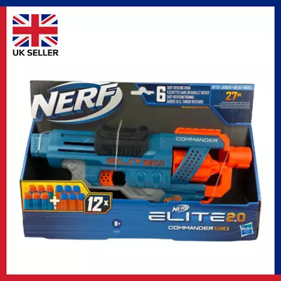 Buy Nerf Elite 2.0 Commander RD-6 Blaster • 11.49£