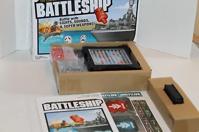Buy New Open Box Electronic Naval Combat Game Battleship By Hasbro New Never Played • 19.01£