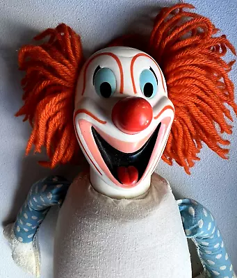 Buy Vintage 'BOZO The Clown' Pull String Talking Doll - Mattel 1963 RARE Working! • 60.08£