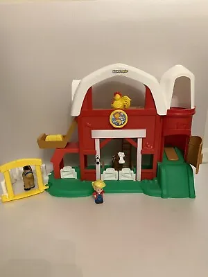 Buy Fisher Price Little People Farm Barn With Sounds • 18.99£