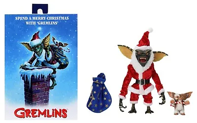 Buy NECA Gremlins Ultimate Santa Stripe & Gizmo 7  Action Figure IN STOCK! • 50.99£