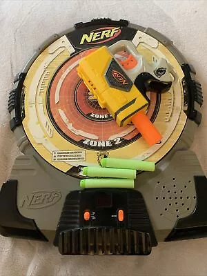 Buy NERF N-STRIKE Tech Target Electronic Target Board With Sounds & Nerf Pistol  • 4.95£