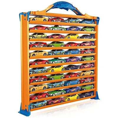 Buy Hot Wheels Rack N' Track Cars & Toys Organizer Storage Case With 44 Compartments • 20.99£