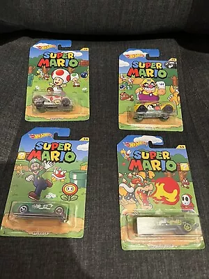 Buy Super Mario Hot Wheels Set 1-8 *COMPLETE SET* • 60£