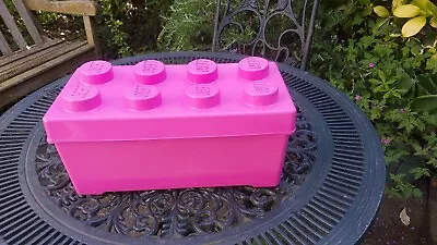 Buy Duplo Pink Brick 8 Pin Storage Box 14 X 7 X 7 Inches • 12£