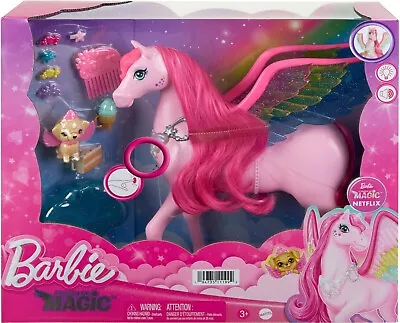 Buy 64492857-C MATTEL® Barbie A Hidden Magic Pegasus With Dogs NEW B-Stock • 30.22£