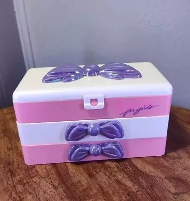 Buy Vintage Barbie For Girls Jewelry Box 1992 12170 Pop Out Drawers  • 15.94£